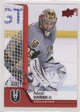 2020-21 Upper Deck AHL Exclusives 29/100 Oscar Dansk #78 0xd7