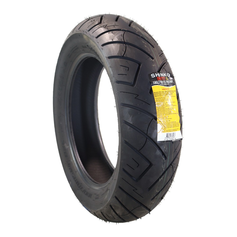 Shinko 777 Cruiser HD Rear Tire 180/70‑15 82H – Heavy Duty Cruiser