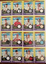 2024 Topps Heritage Clubhouse Collection Relics; You Pick; 69 Variations SCARCE