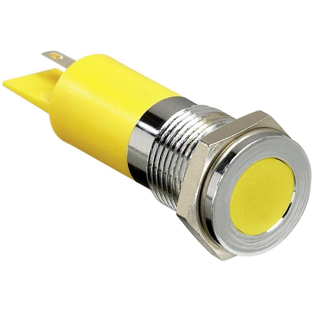Voyant de signalisation LED encastrable blanc APEM 230V haute luminosité