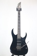 Guitarra Eléctrica Sólida Ibanez RG2660ZE Prestige Negra Hecha en Japón 2012 Tipo ST