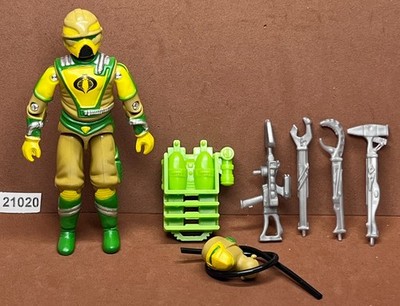 BLACK MAJOR CUSTOM TECHNO VIPER SERPENTOR BATTLE TECH G.I. Joe 3.75'' Figure