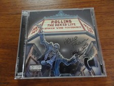 HENRY ROLLINS (BLACK FLAG) The Boxed Life SIGNED U.S. 2 CD SET IMAGO 1992 EX