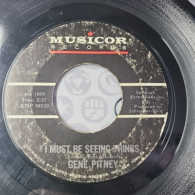 Gene Pitney: I Must Be Seeing Things / Marianne 45RPM Vinyl Record (Plays Great)
