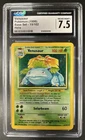 1999 Pokemon Unlimited Venusaur Rare Holo #15/102 CGC 7.5