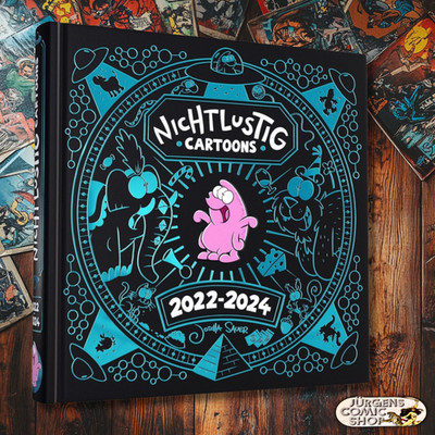 NICHTLUSTIG Cartoons 2022-2024 HC Joscha Sauer Sammelband Hardcover Neu