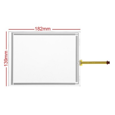 For AMT98627 182*139mm AMT 98627 Resistive Touch Screen Panel Glass Sensor