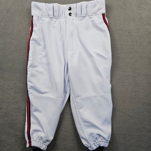 Evoshield Baseball Hose Herren Small Salute Knicker weiß / rot gestreift