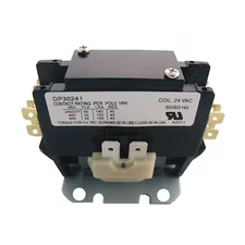 Supco Dp30241 Contactor,1.5 Pole,24V,30A