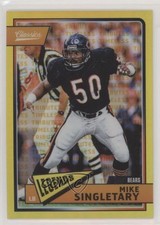 2018 Panini Classics Legends 65/65 Mike Singletary #112 HOF 1u6