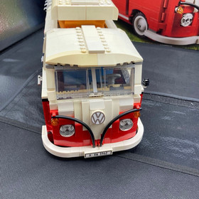 LEGO Creator 10220 T1 Camper Van Classic Red White w/ Box Manual