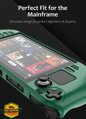 Steam Deck Case Kickstand Protective Cover Dark