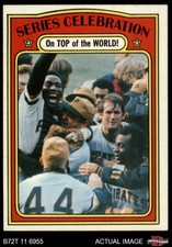 1972 Topps #230 Manny Sanguillen 1971 World Series Summary - Celebration 7 - NM