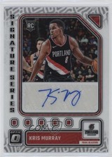 2023-24 Panini Donruss Optic Signature Series Kris Murray #SS-MUR Auto 10ek