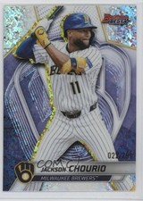 2025 Bowman's Best Mini-Diamond Refractor 22/299 Jackson Chourio #10 4d5
