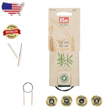 Sustainable Bamboo Circular Knitting Needles 16" - Effortless Stitching