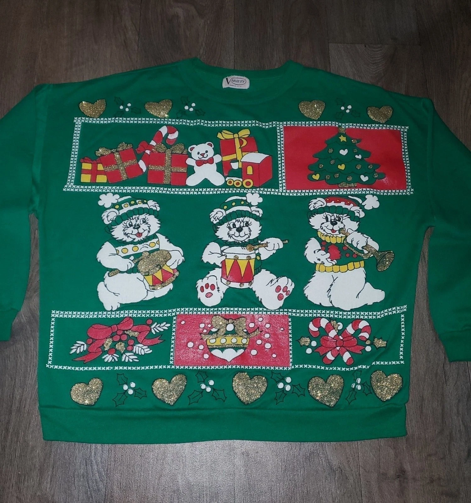 vintage ugly christmas sweater