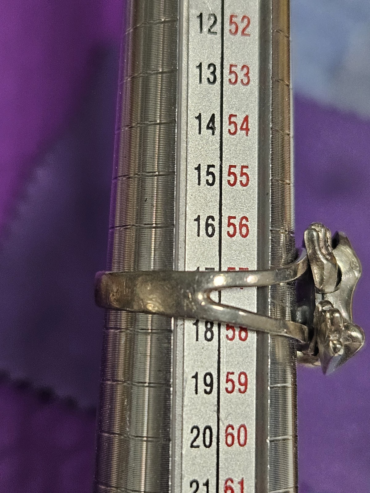 Sterling Silver Frog Ring Size 8 Articulated / Mo… - image 6