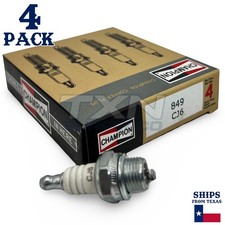 Champion 849 Cj6 Copper Plus Spark Plug - 4 Pack