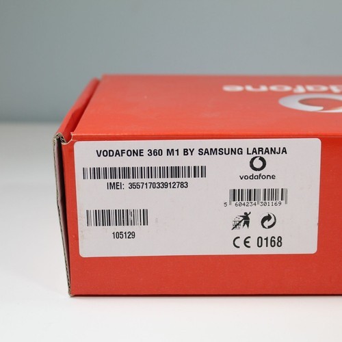 Vintage Samsung 360 GT-I6410 Vodafone Phone Red In Box Complete