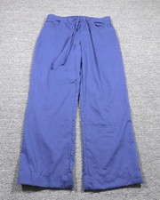 Greys Anatomy By Barco Pants Womens Medium Blue Scrub Drawstring Waist Medical