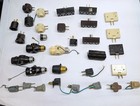 VINTAGE LOT ELECTRICAL ADAPTERS PLUGS SOCKETS SWITCHES CORD CAPS some BAKELITE — photo 1