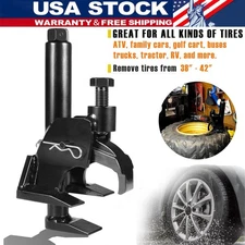 For 38" - 42" Tires Manual Tire Bead Breaker Adjustable Hammer Tire Changer Tool