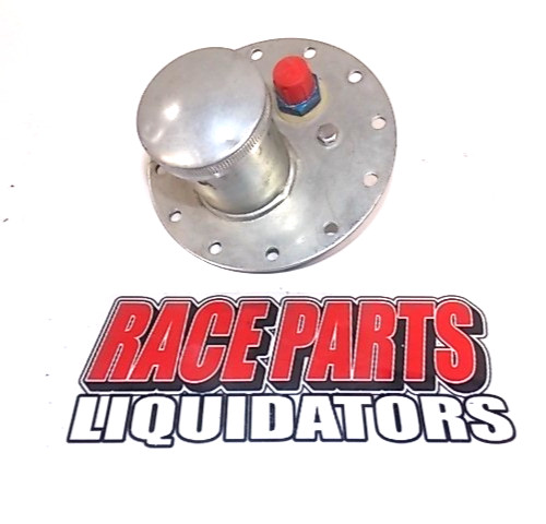 NEW Jaz Straight 12 Bolt Filler Neck With 2-1/4" Diameter 1/4 Turn Fill Cap #10