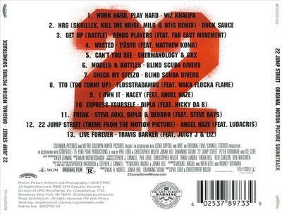ORIGINAL MOTION PICTURE SOUNDTRACK 22 JUMP STREET NEW CD