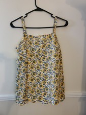 Item # 2 Old Navy Yellow Floral Camisole Top ...
