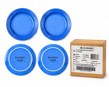 Platos de ensalada Le Creuset Vancouver — Juego de 4 | 22 cm / 8,5" | Azul Marsella |