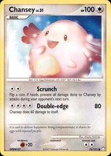 Chansey Mysterious Treasures 2007 76/123 Common Pokemon NM on eBay