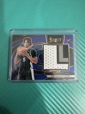 2024-25 Select Stephon Castle Jumbo Rookie RC Patch Blue Prizm #/75 Nice Patch