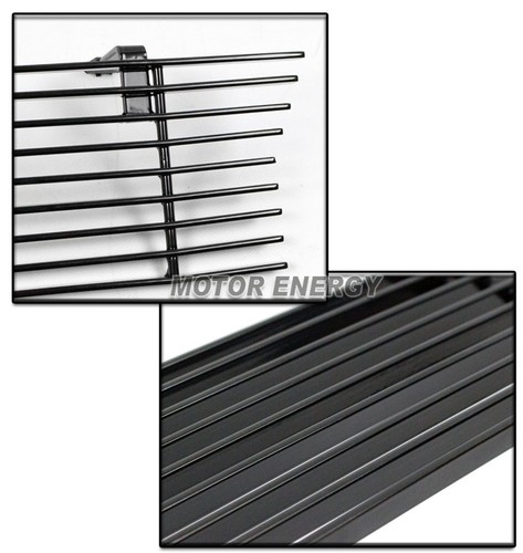 99-04 FORD MUSTANG SALEEN FRONT UPPER+BUMPER BILLET GRILLE GRILL BLACK LOGO SHOW - Picture 3 of 4
