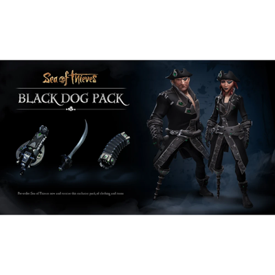 #ad Sea of Thieves Black Dog Pack Limited Edition Promo SUPER RARE WORLDWIDE $550.00