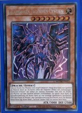 YuGiOh Galaxieaugen-Tachyonen-Urwesen MZTM-DE011 Secret Rare Deutsch Neu 1st