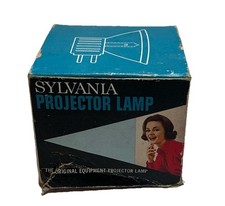 Vtg DNE Sylvania Projector Lamp Tungsten Halogen Quartz 150 Watts 21V 25 Hours