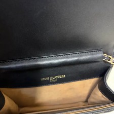 Louis Vuitton Black Quilted Chain Crossbody Bag, Excellent Condition