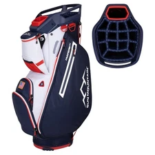 Sun Mountain Maverick Navy White Red Cart Golf Bag