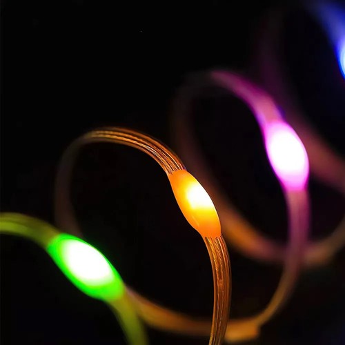 10M Portable Camping String Lights Retractable USB Rechargeable Lamps Waterproof - Picture 20 of 23