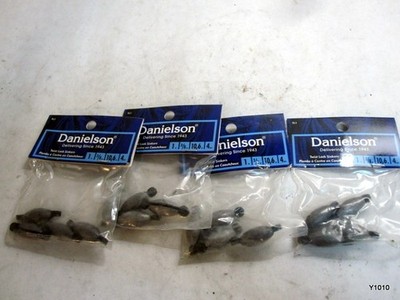 4 packs Danielson TL-1 Twist lock sinkers  0355-0481