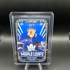Upper Deck 2025-26 O-Pee-Chee Retro David Kampf Black Border #480 /100 Leafs