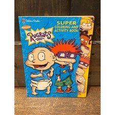 2000 Y2K Unused Rugrats Coloring and Activity Book