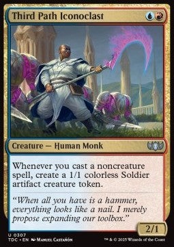 Magic/MTG Third Path Iconoclast TDC-307 Uncommon Englisch Neu