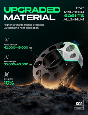 #ad 5X4.5 Hubcentric Wheel Spacers 1 Inch Fits Ford Lincoln Models: Explorer Mus... $133.03