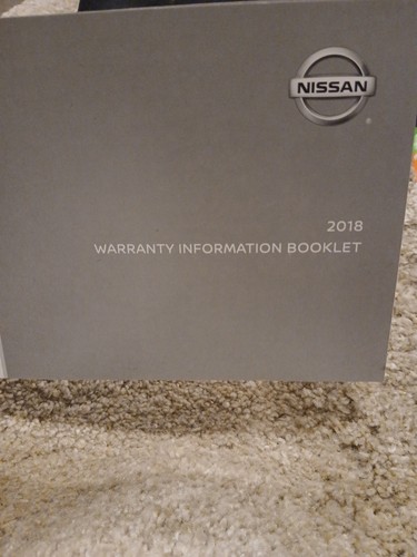 2018 Nissan Versa Sedan Owners Manual - Picture 4 of 19