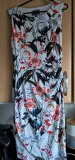 Phase Eight Dress stretch fake wrap size 8uk