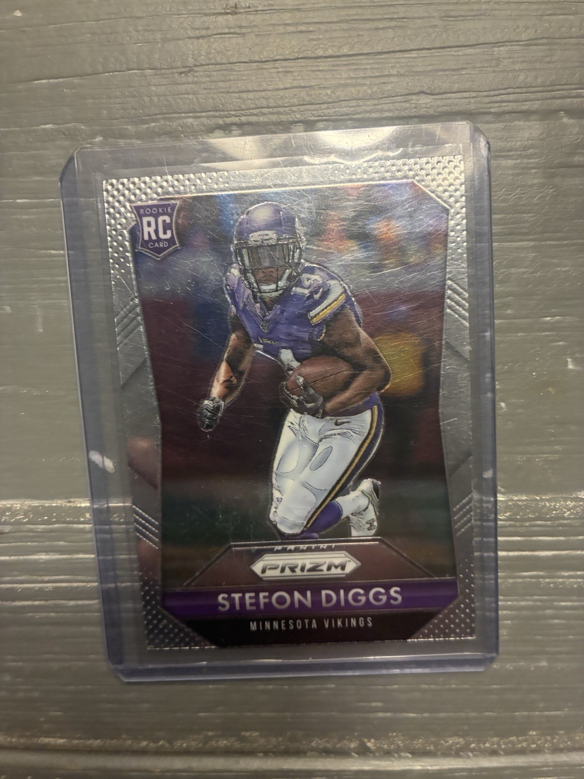 Panini 2015 Prizm Rookies Stefon Diggs #285 Rookie Minnesota Vikings Football