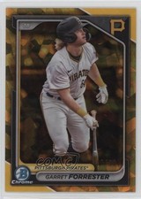 2024 Bowman Sapphire Edition Chrome Prospects Gold /50 Garret Forrester 11s9