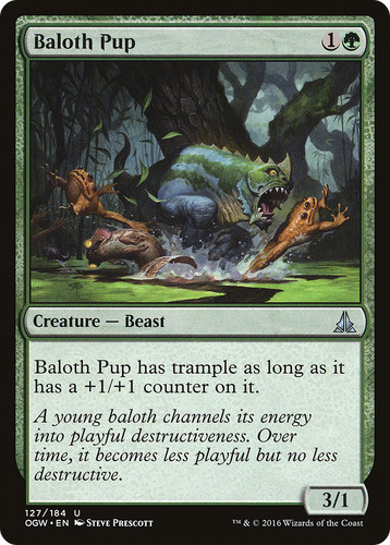 Baloth Pup 127/184 Oath of the Gatewatch Foil MTG